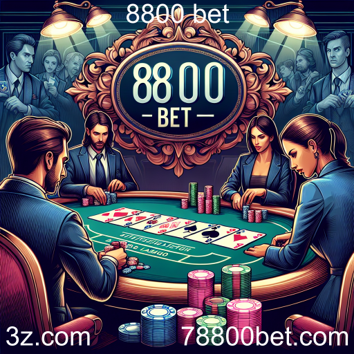 Descubra o Mundo do Poker no 8800 Bet: Estratégia e Diversão em Cada Jogo